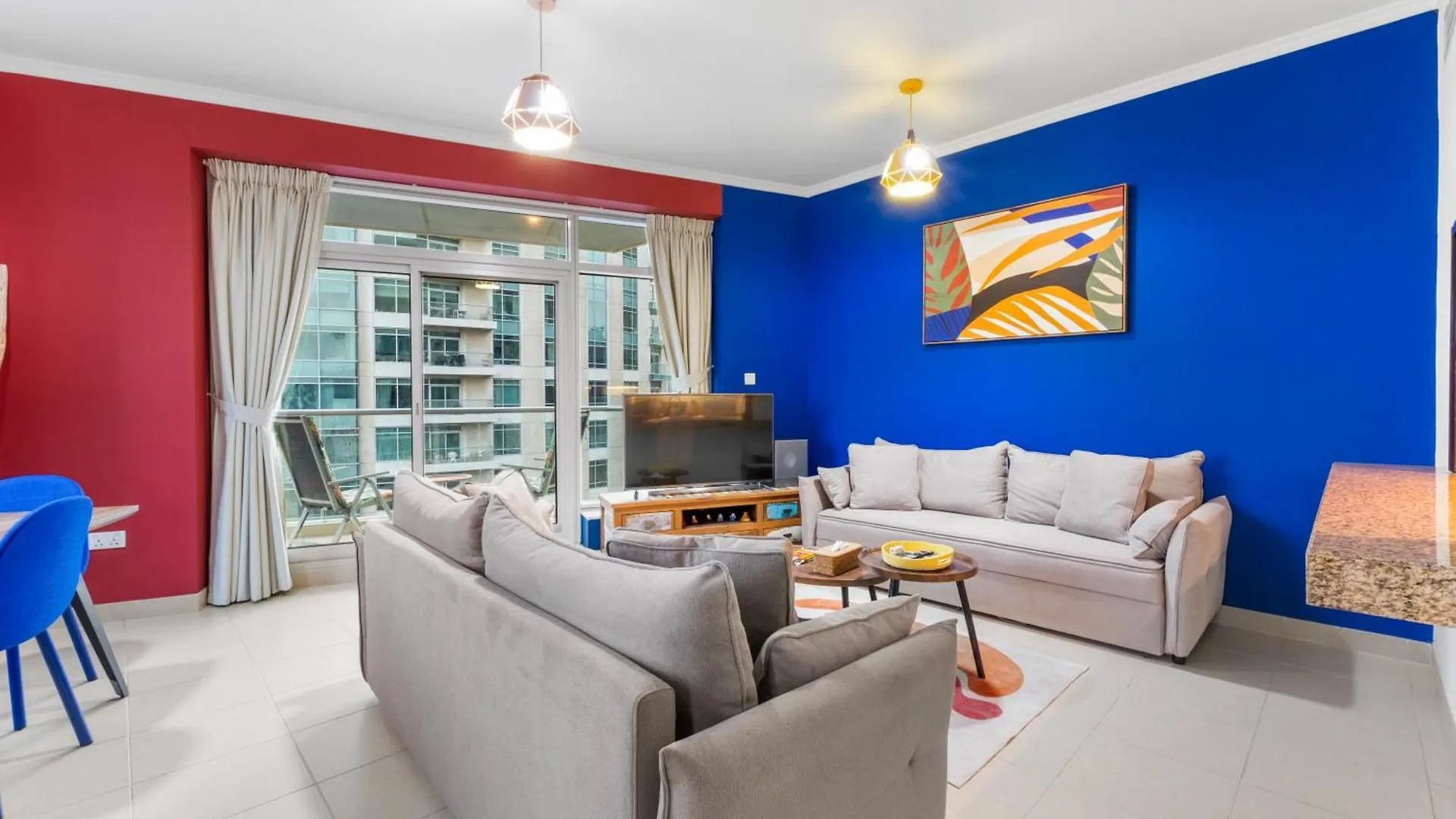 Stylish 1 Bedroom - Burj Khalifa View- 5Mn Walk To Dubai Mall-Apartment In Burj Views Tower